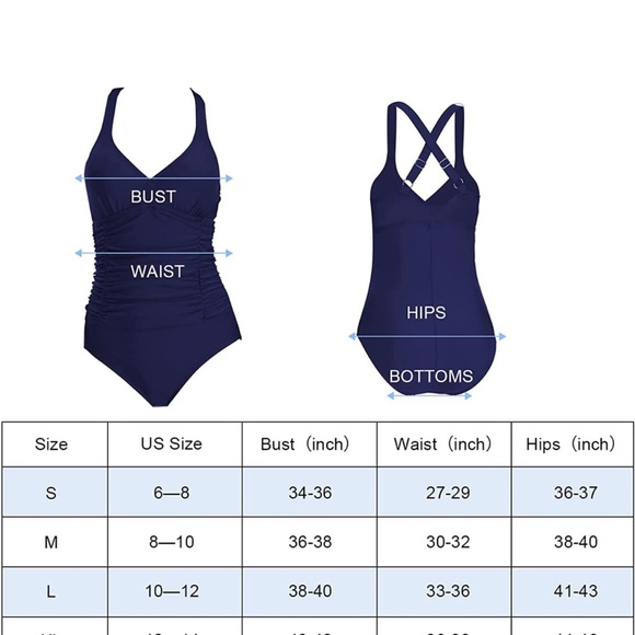 One piece bathing suit - Picture 3 of 3